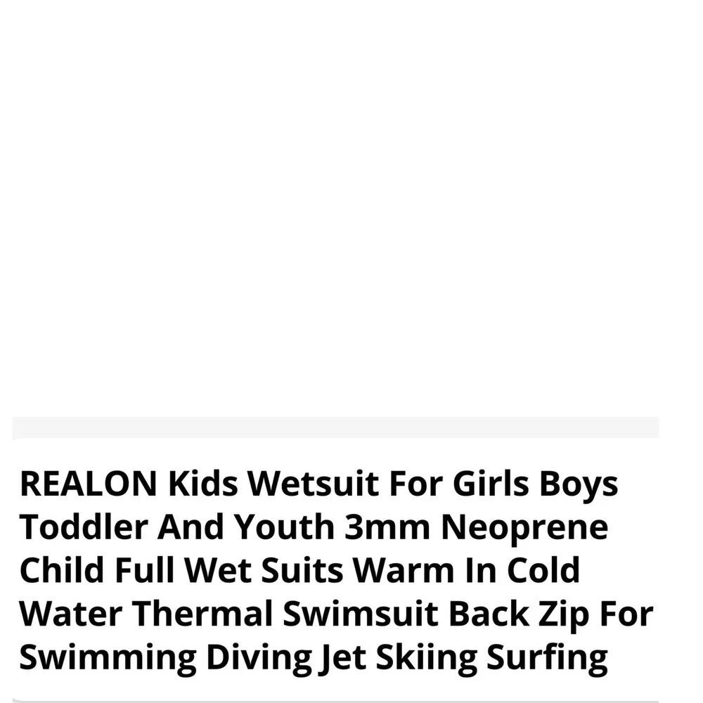 REALON kids full